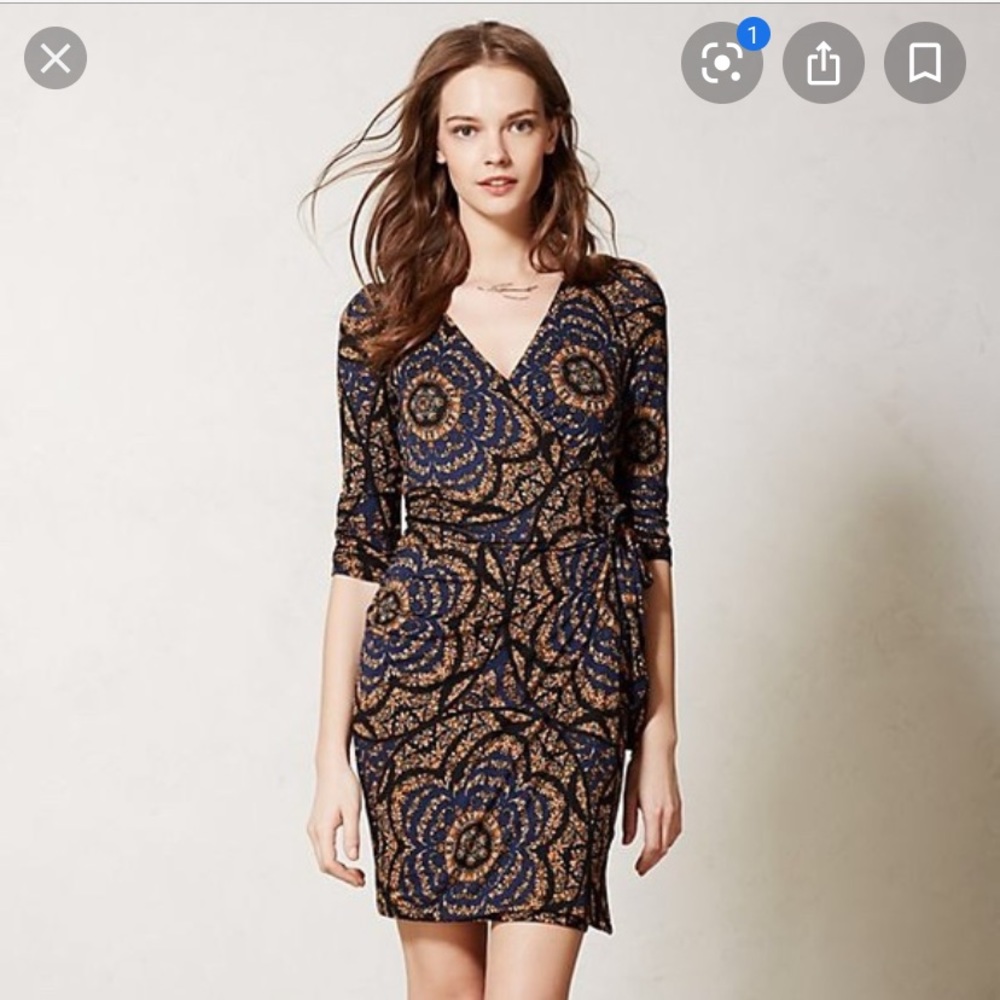 Vanessa Virginia Wrap Dress from Anthropologie